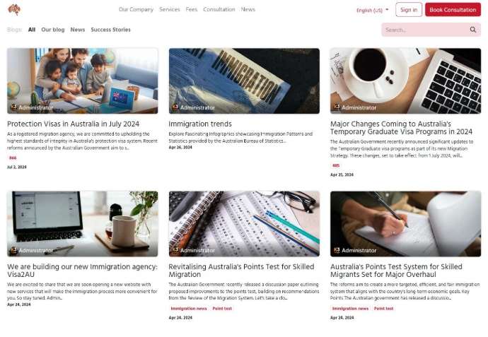 odoo website design service